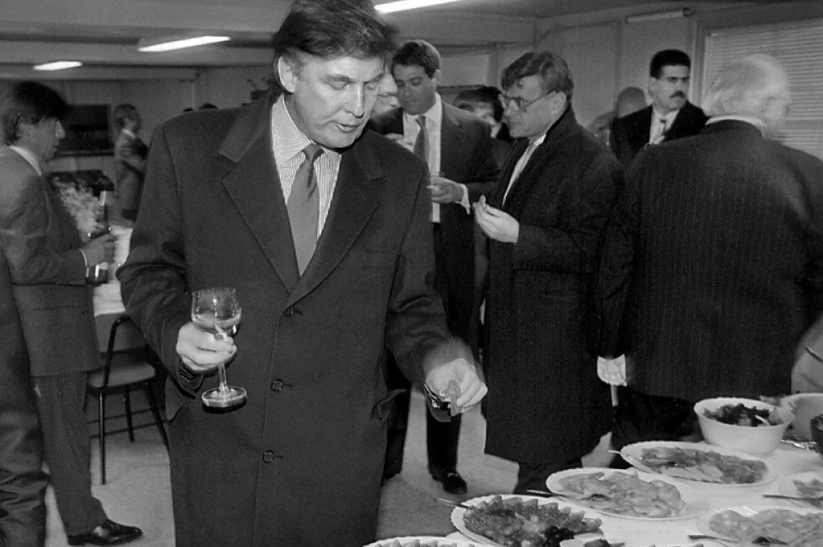 Read more about the article «Не узнал». Актер, сыгравший Леню Голубкова, рассказал о встрече с Трампом
